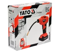 Автокомпрессор с аккумулятором YATO YT82894 36вт 10бар 14л/мин-7