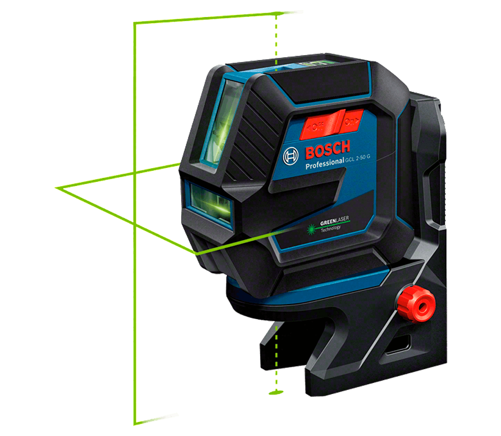 Nivelă cu laser BOSCH GCL2-50G+RM10 2fascicole 50m photo 0
