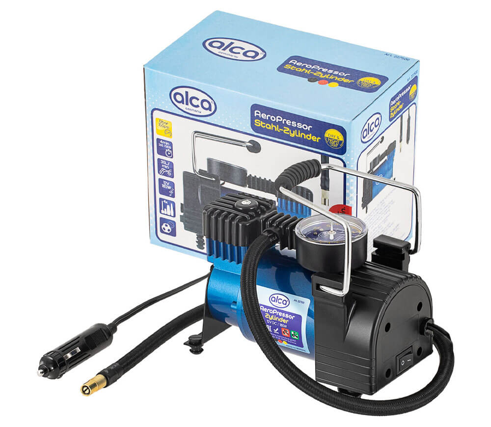 Compresor auto Alca Zylinder 180w 10bar 35l/min photo 0