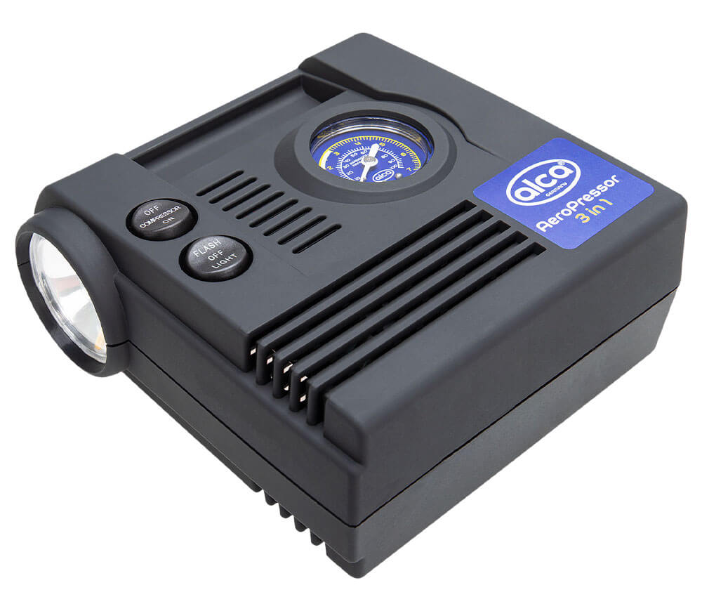 Compresor auto Alca 3 în 1 120w 21bar 17l/min photo 1