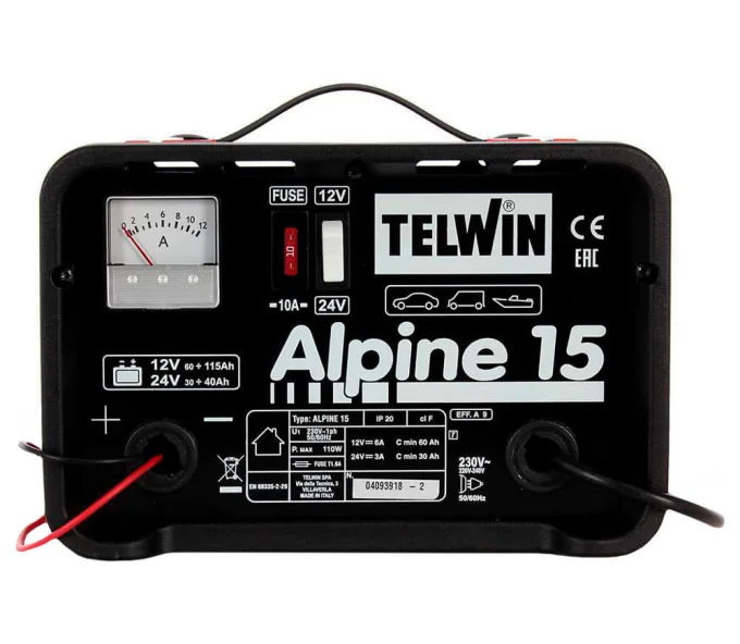 Зарядное устройство TELWIN ALPINE 15 9A 12-24В-2
