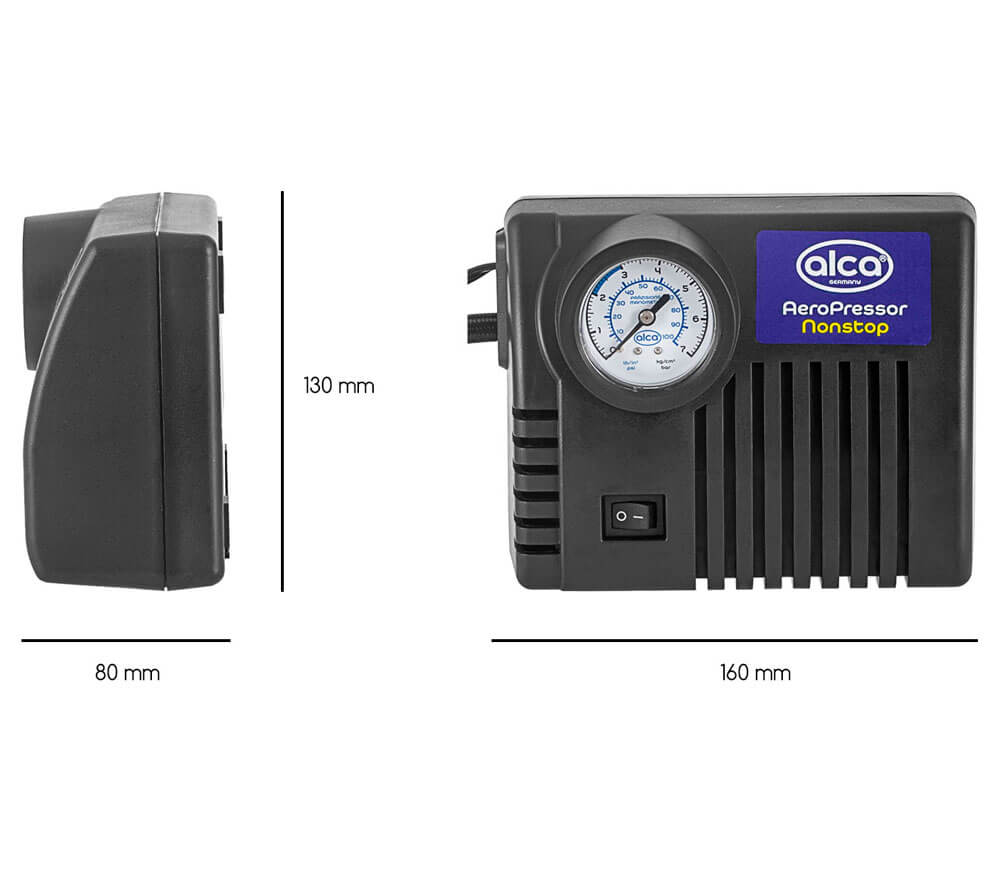 Compresor auto Alca Nonstop 144w 21bar 12l/min photo 3
