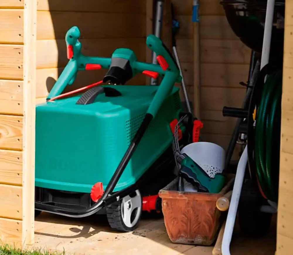 Mașină de tuns gazonul electrică BOSCH ARM3400 1300w 340mm photo 4