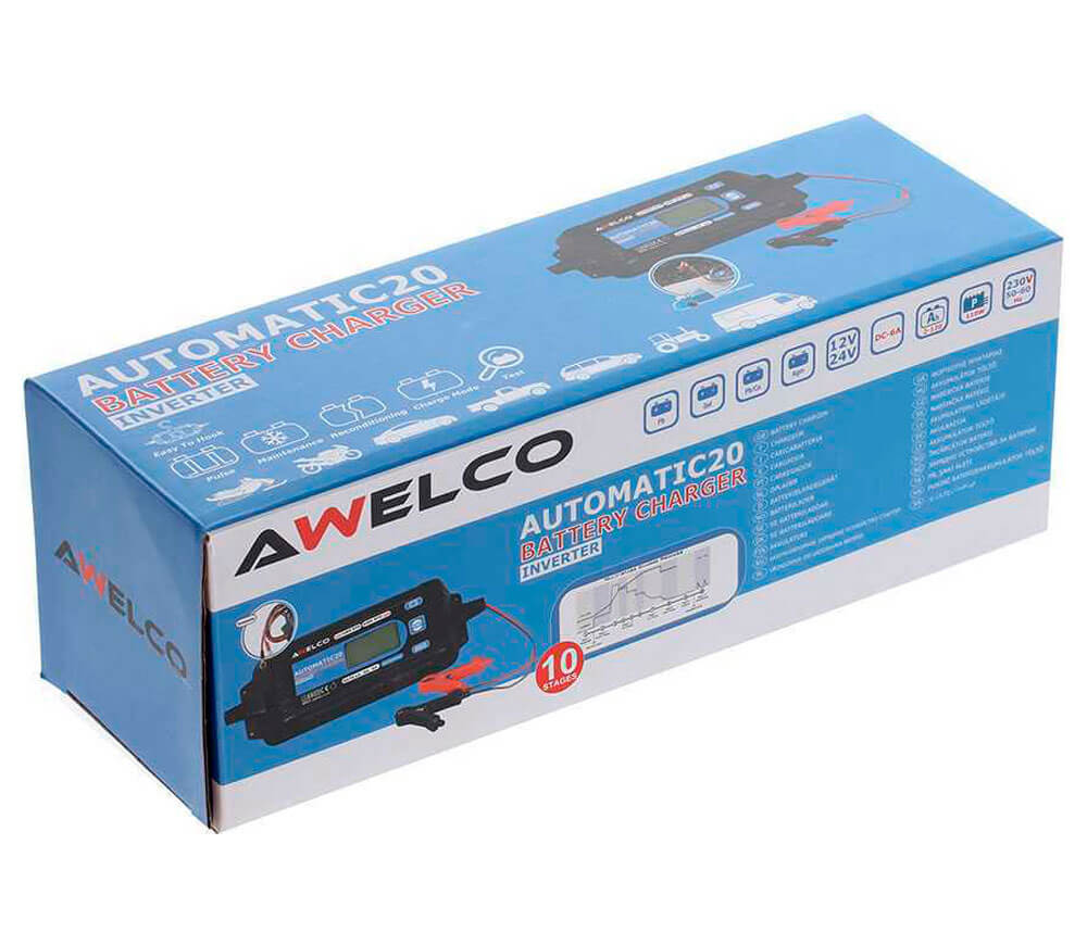 Зарядное устройство AWELCO Automatic 20 6A 12-24В photo 6