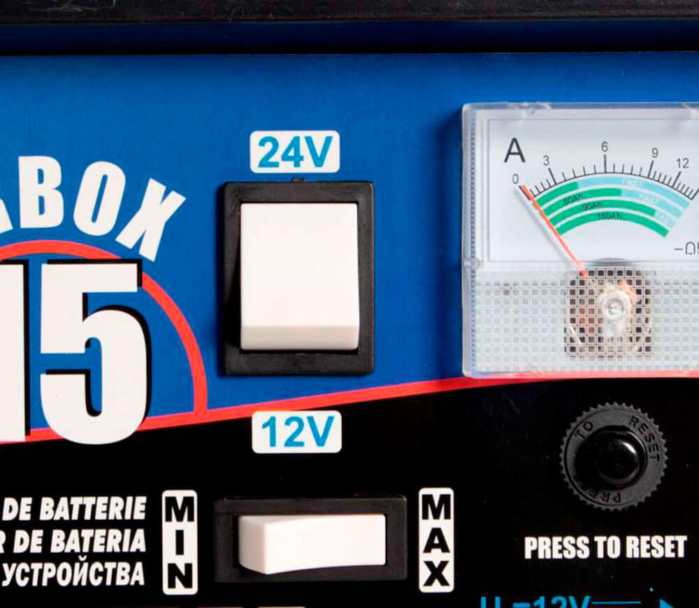 Încărcător acumulator auto AWELCO Enerbox 15 12.2A 12-24V photo 2
