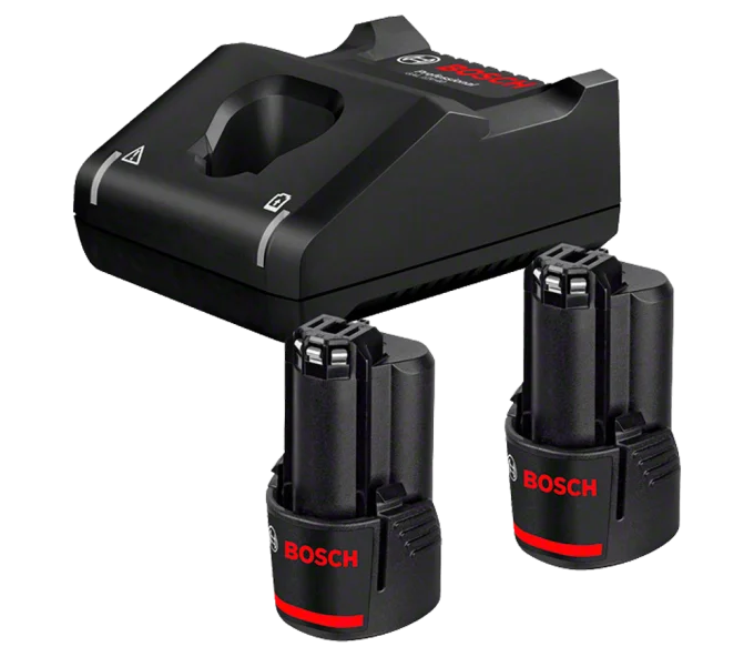 Комплект аккумуляторов и зарядного устройства BOSCH GAL 12V-40 + 2*GBA 2.0Ah (1600A019R8)-1