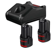 Комплект аккумуляторов и зарядного устройства BOSCH GAL 12V-40 + 2*GBA 2.0Ah (1600A019R8)-1