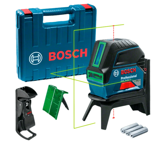 Лазерный уровень BOSCH GCL2-15G 2луча 15m-1