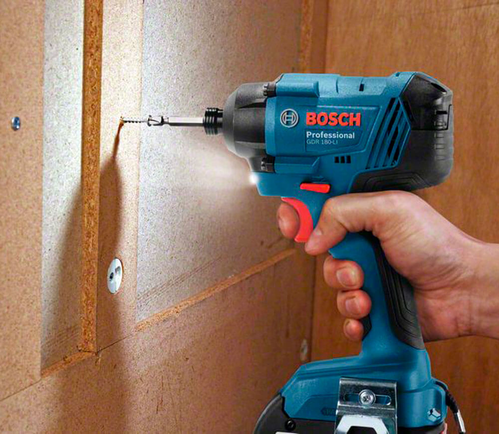 Гайковерт аккумуляторный BOSCH GDR 180-LI 18В 2Ач photo 2
