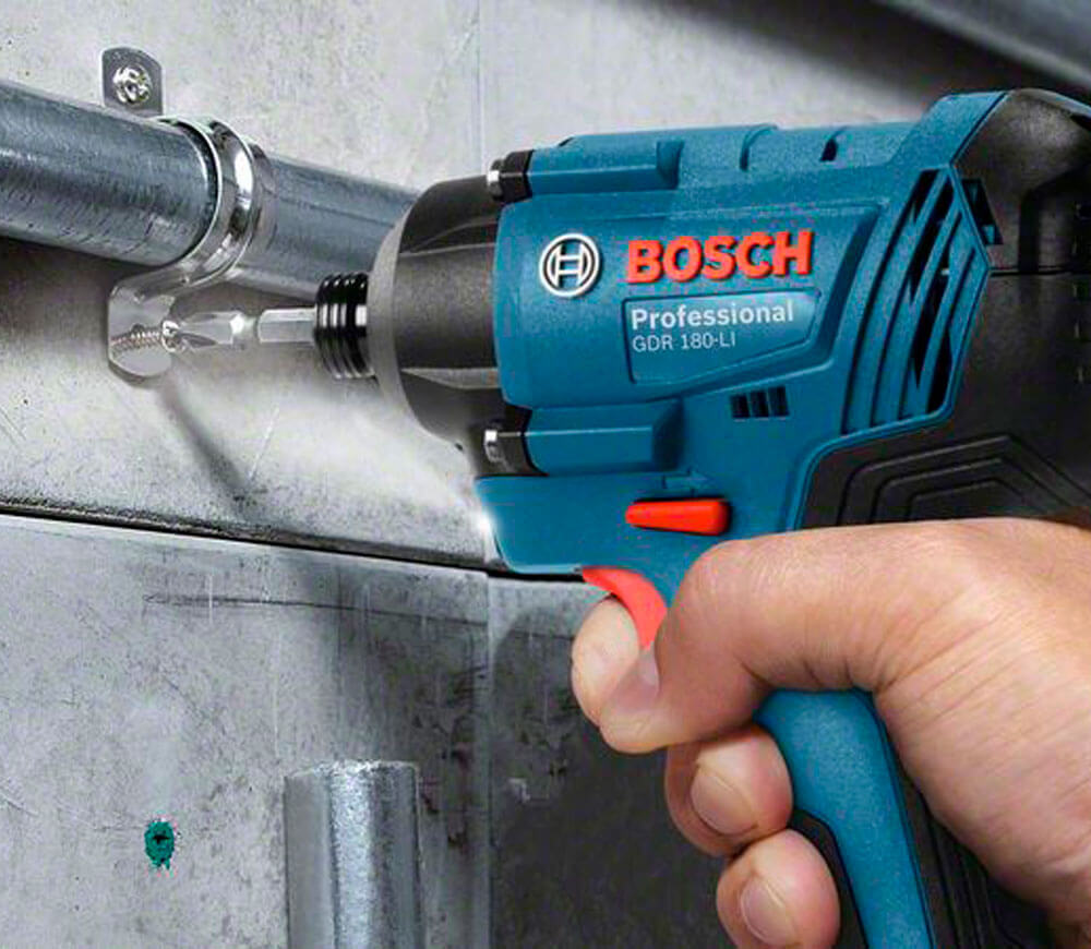 Гайковерт аккумуляторный BOSCH GDR 180-LI 18В 2Ач photo 3