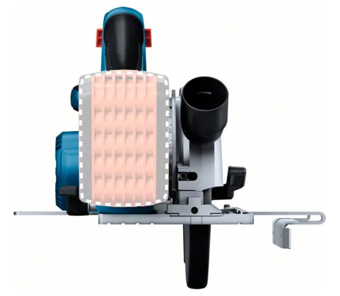 Fierăstrău circular cu acumulator (fără baterii) BOSCH GKS 185-LI 165mm 18V-4