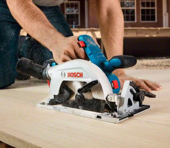 Fierăstrău circular cu acumulator (fără baterii) BOSCH GKS 185-LI 165mm 18V-11