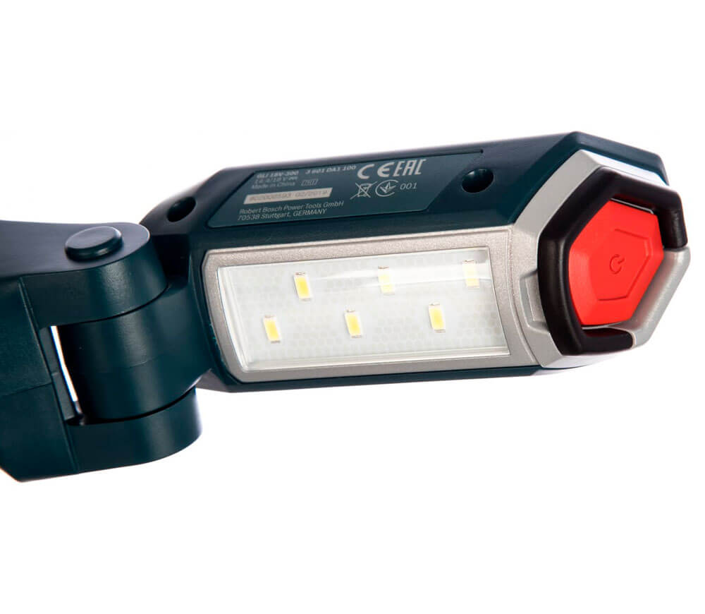 Фонарь строительный аккумуляторный (без аккумуляторов) BOSCH GLI 18V-300 300лм 14.4/18В photo 3