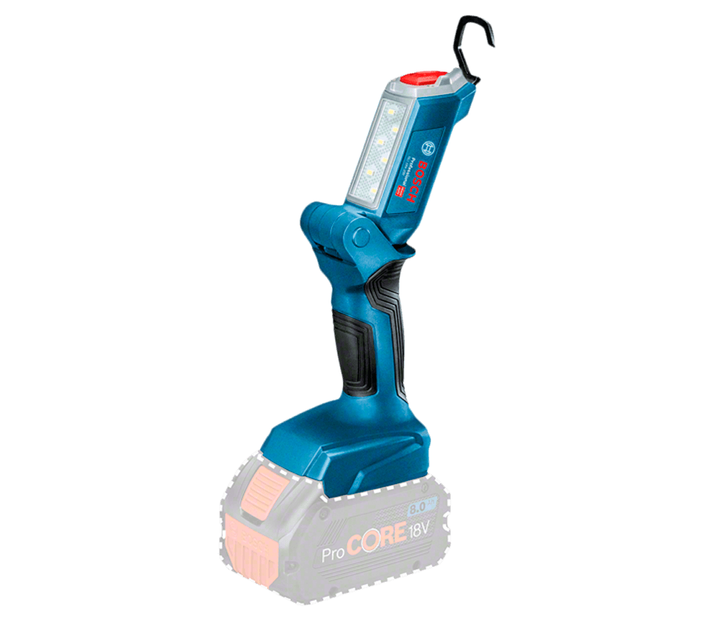 Фонарь строительный аккумуляторный (без аккумуляторов) BOSCH GLI 18V-300 300лм 14.4/18В photo