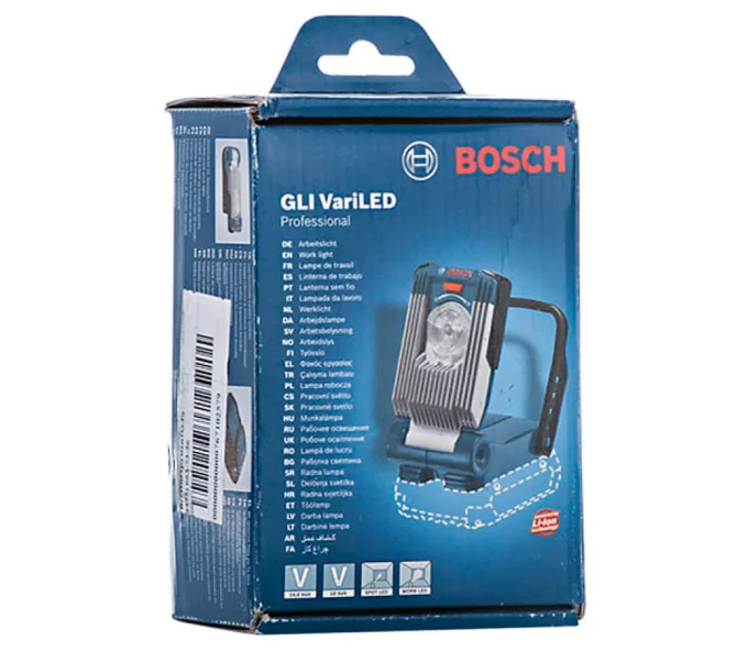 Фонарь строительный аккумуляторный (без аккумуляторов) BOSCH GLI VariLED 420лм 14.4/18В-9