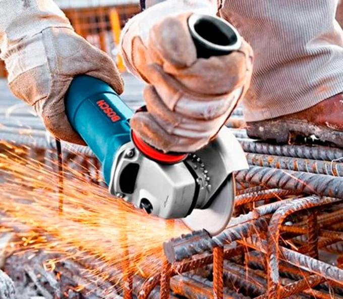 Угловая шлифмашина BOSCH GWS 1400 1400вт 125мм-8