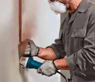 Угловая шлифмашина BOSCH GWS 1400 1400вт 125мм-9