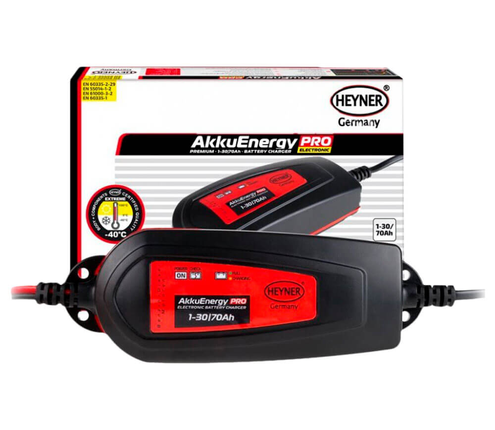Încărcător acumulator auto HEYNER AkkuEnergy Pro 927030 1A 12V photo 0