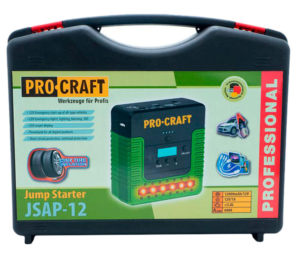 Dispozitiv pornire auto ProCraft JSAP-12 600A 12V photo 3