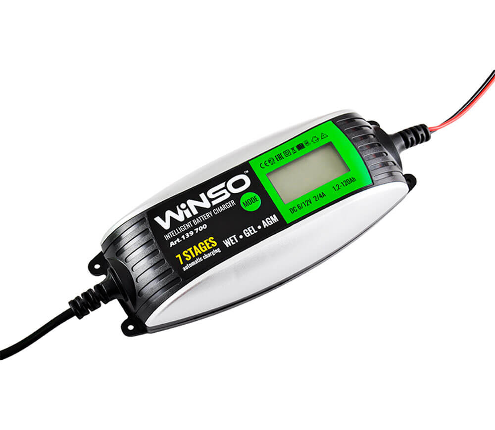 Зарядное устройство WINSO 139700 4A 6-12В photo 1