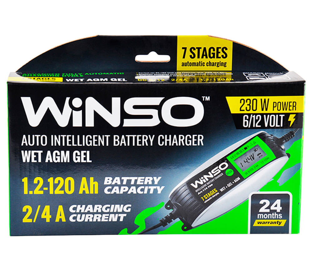 Зарядное устройство WINSO 139700 4A 6-12В photo 4