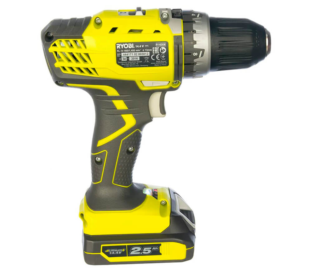 Mașină de înșurubat cu acumulator RYOBI R14DDELL25T (5133002451) 14.4V 2.5Ah photo 3