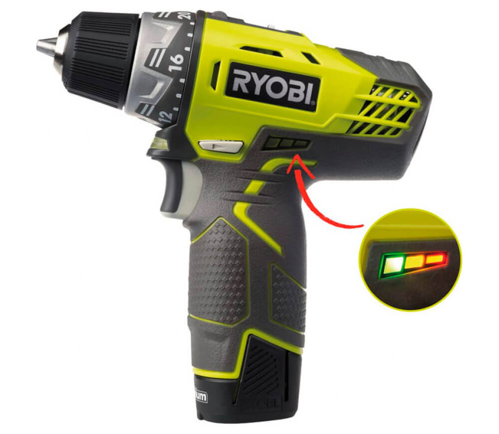 Mașină de înșurubat cu acumulator RYOBI R12DDLL13S 12V 1.3Ah photo 4