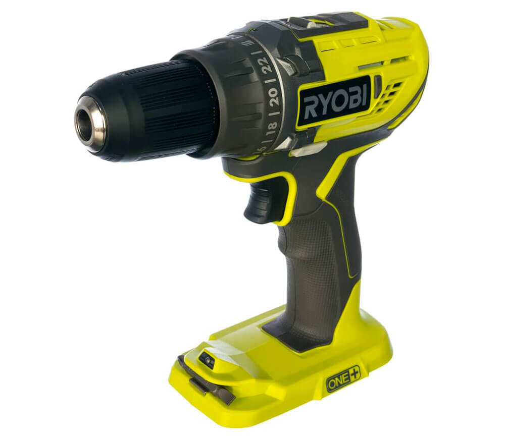 Mașină de înșurubat cu acumulator (fără baterii) RYOBI R18DD3-0 18V photo 0