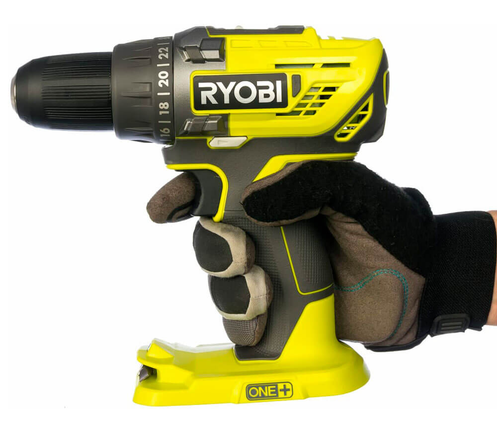 Mașină de înșurubat cu acumulator (fără baterii) RYOBI R18DD3-0 18V photo 2