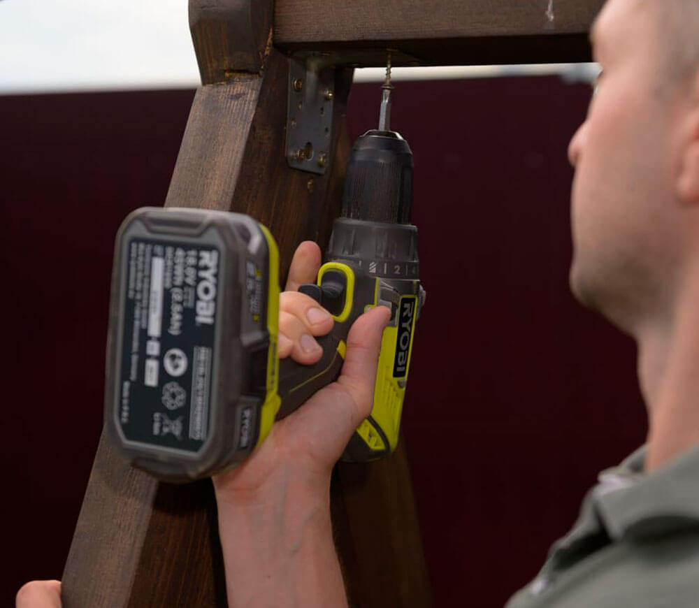 Mașină de înșurubat cu acumulator (fără baterii) RYOBI R18DD3-0 18V photo 5