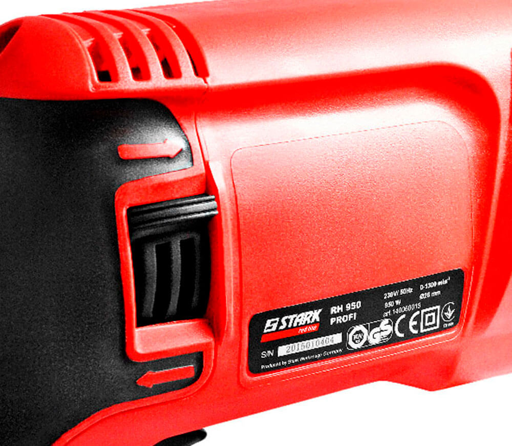 Ciocan rotopercutor STARK RH-950 Profi 950w SDS-PLUS photo 2