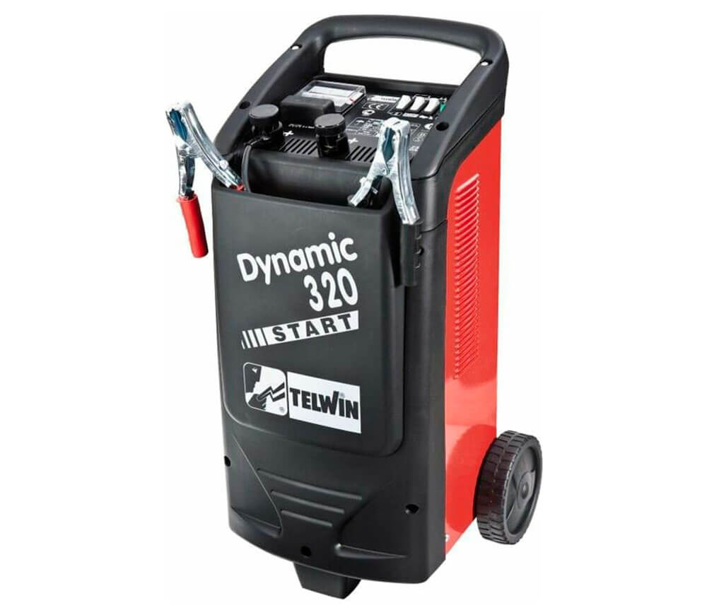 Încărcător acumulator auto + dispozitiv pornire TELWIN DYNAMIC 320 300A 12-24V photo 0