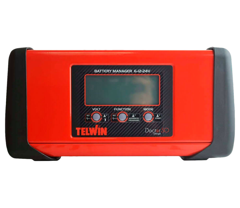 Încărcător acumulator auto TELWIN DOCTOR CHARGE 50 10A 6-12-24V photo 1