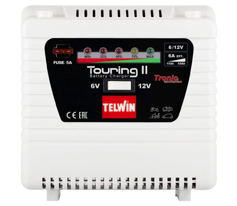 Зарядное устройство TELWIN TOURING 11 4.5A 6-12В photo 1