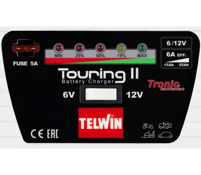 Зарядное устройство TELWIN TOURING 11 4.5A 6-12В-4