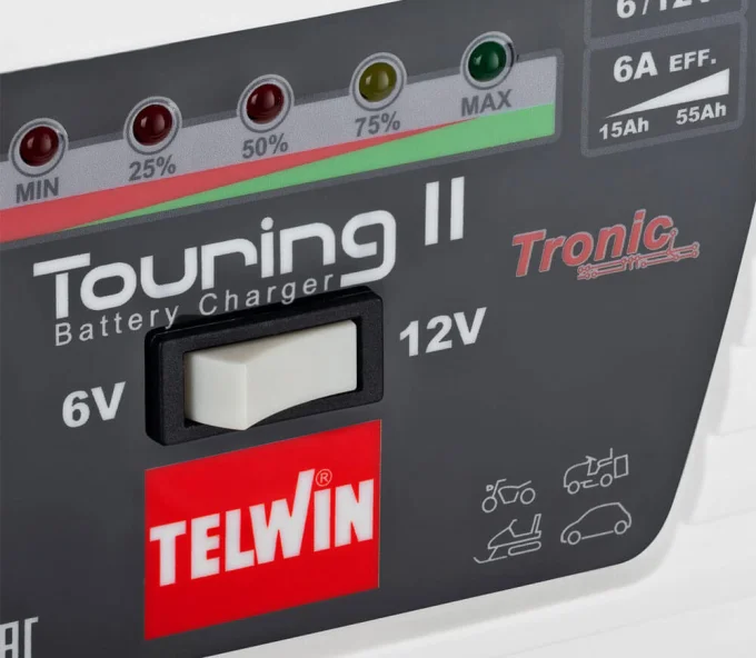 Зарядное устройство TELWIN TOURING 11 4.5A 6-12В-5