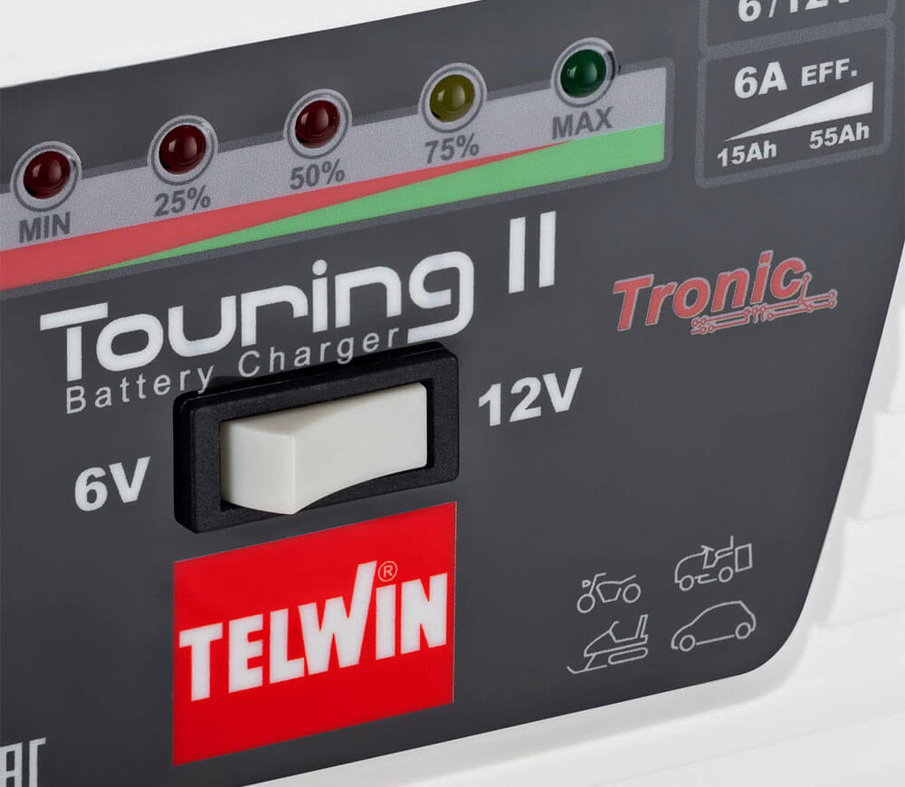 Зарядное устройство TELWIN TOURING 11 4.5A 6-12В photo 3
