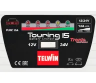 Зарядное устройство TELWIN TOURING 15 12A 12-14В-5