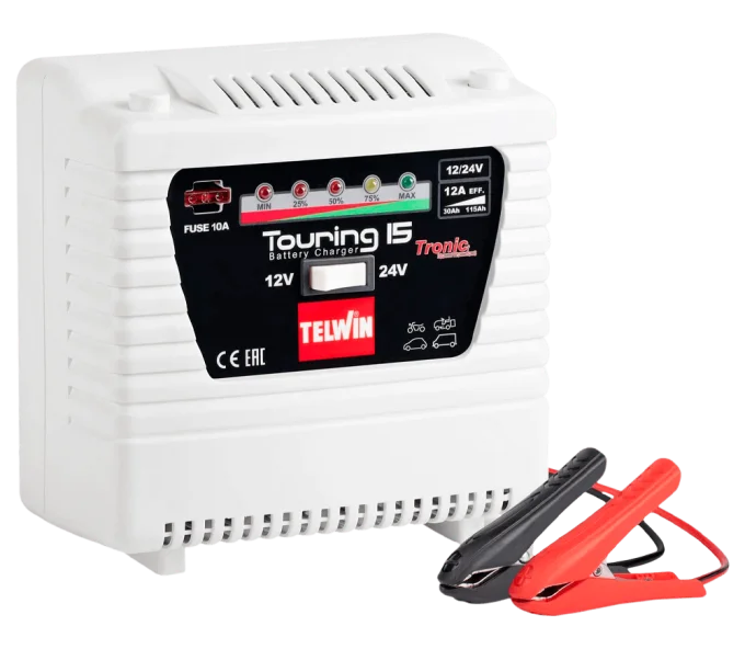 Зарядное устройство TELWIN TOURING 15 12A 12-14В-1