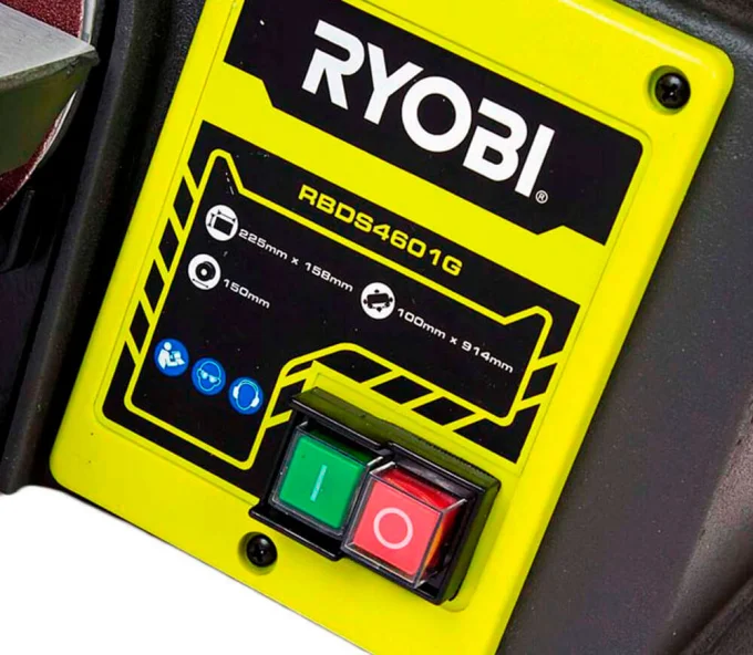 Mașină de șlefuit combinată bandă-disc RYOBI 5133002858 370 w-4