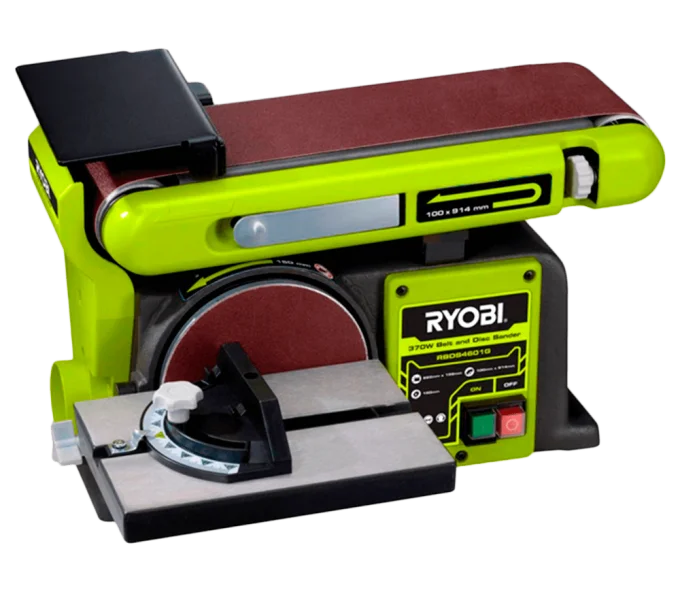 Mașină de șlefuit combinată bandă-disc RYOBI 5133002858 370 w-1