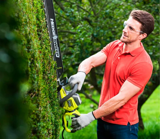 Trimmer gard viu electric RYOBI RHT6760RL 650w 600mm-7