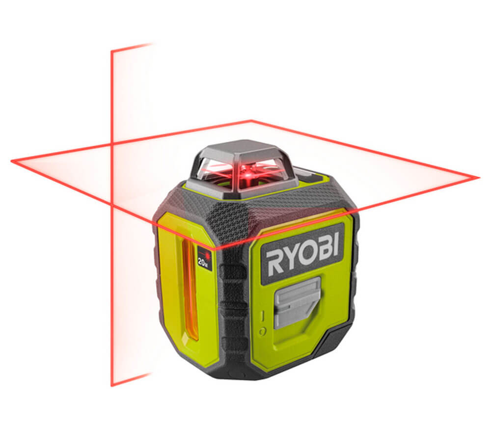 Лазерный уровень RYOBI RB360RLL (5133005309) 2луча 20m photo 0