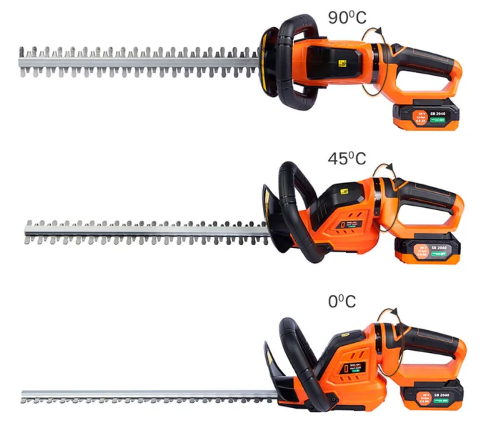 Trimmer gard viu cu acumulator SEQUOIA SBHT2020T-QV 500mm 20V 2Ah-8