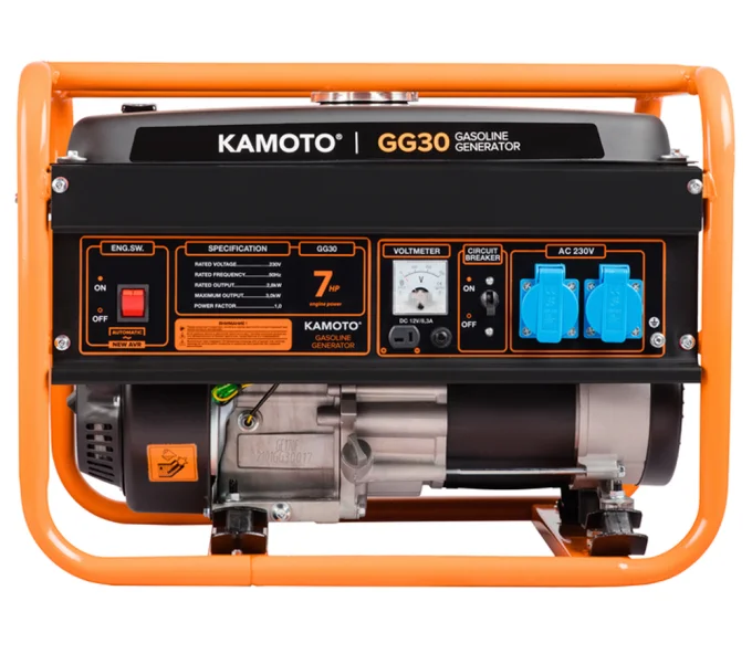 Generator electric KAMOTO GG 30 3kw Benzină AVR-3