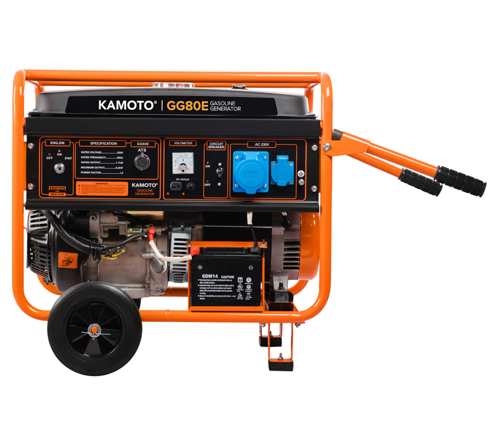 Generator electric KAMOTO GG 80E 8kw Benzină AVR photo 0