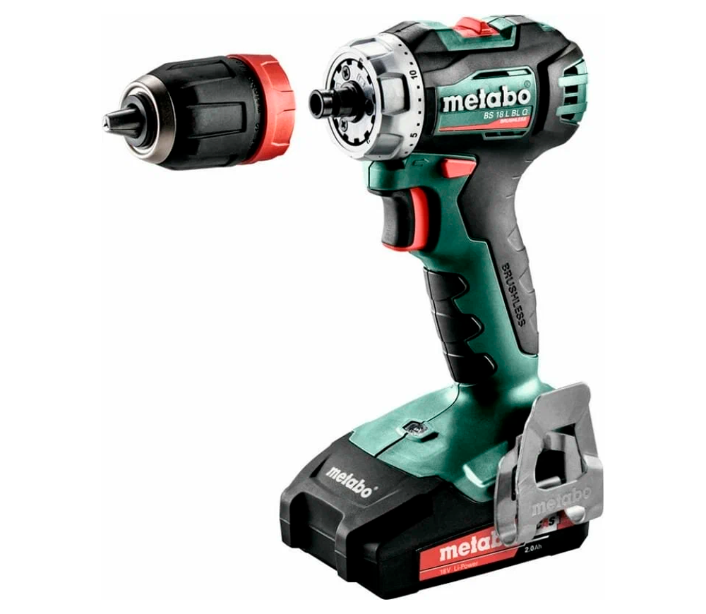 Шуруповерт аккумуляторный  METABO BS 18 L BL Q 18В 2Ач photo