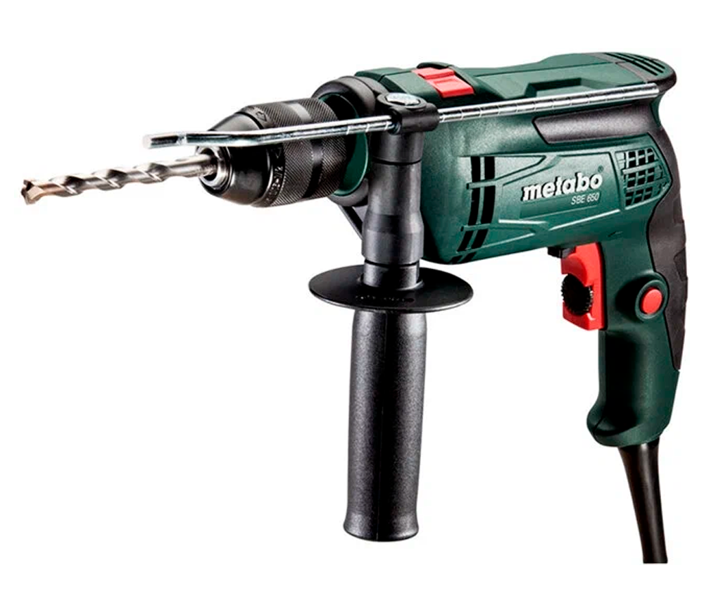 Mașină de găurit cu percuție METABO SBE 650 650w photo