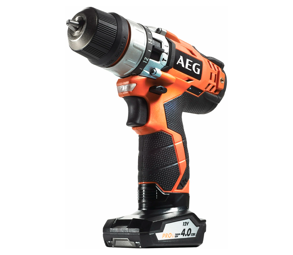 Шуруповерт аккумуляторный AEG BSB 12C2 Li-402CK 12В 4Ач photo