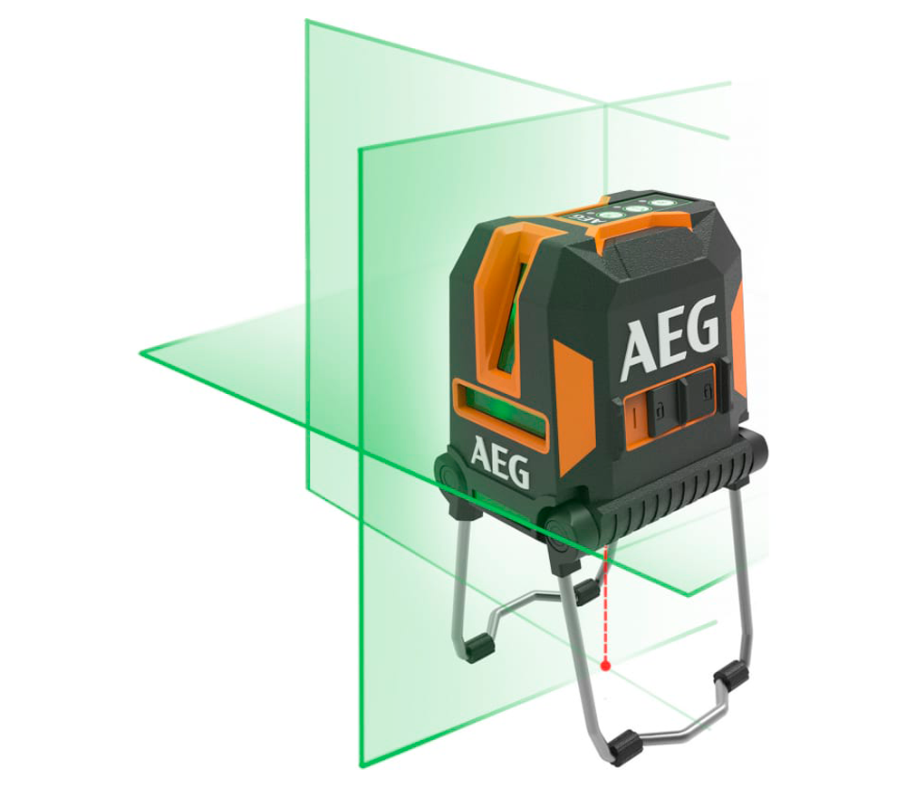 Лазерный уровень AEG CLG330-K 3луча 30m photo